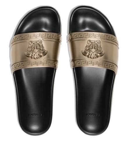 versace schlappen schwarz|Alle Schuhe .